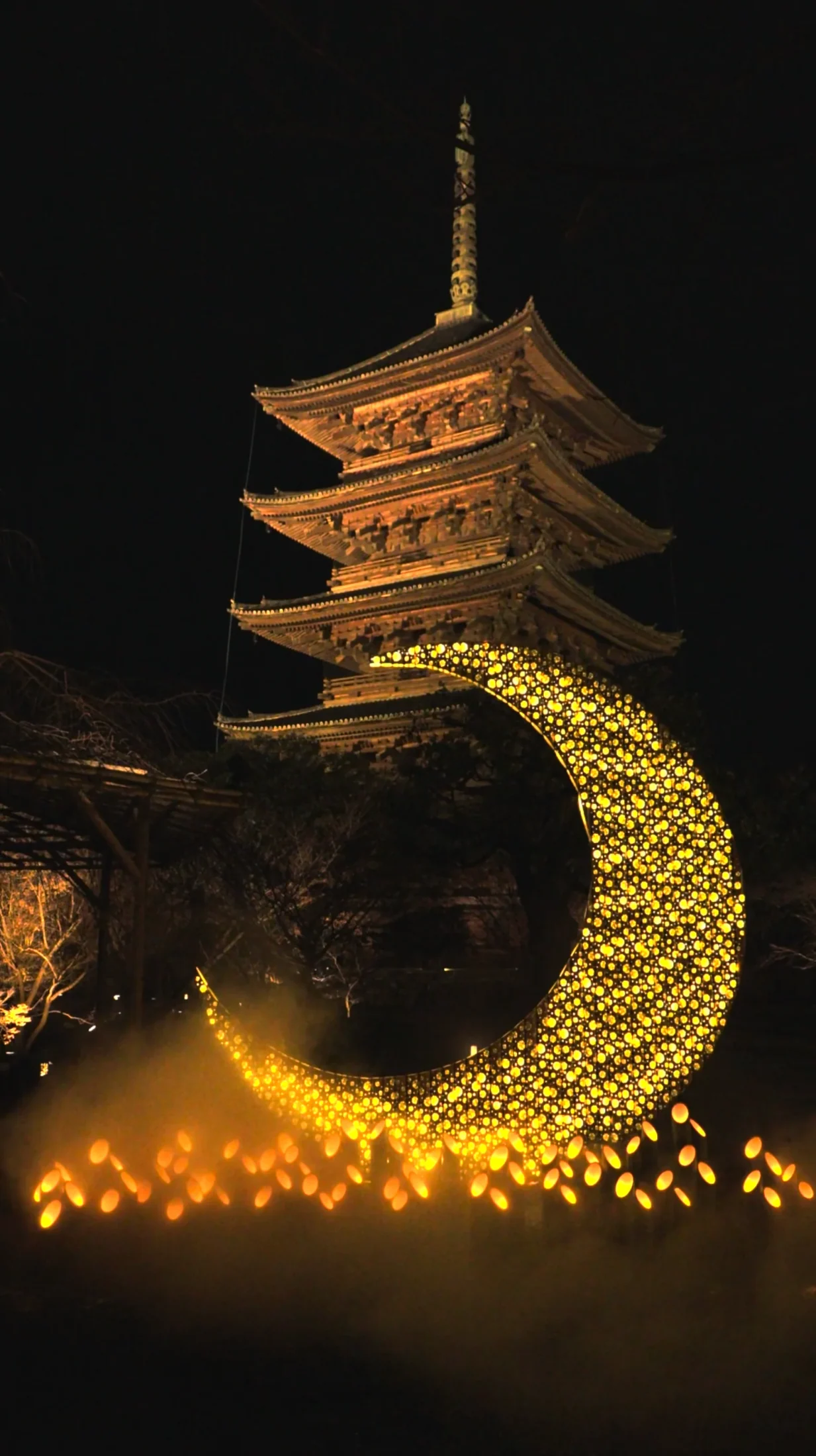 東寺月回廊の風景 2