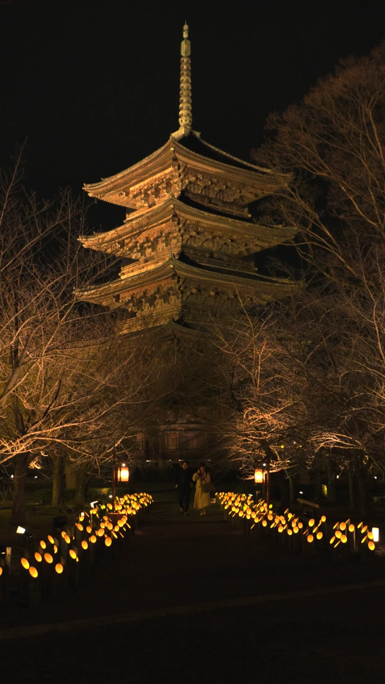 東寺月回廊の風景 5